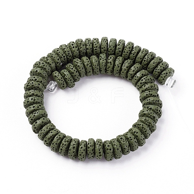 Natural Lava Rock Beads Strands G-F671-02A-08-1