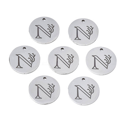 Non-Tarnish 304 Stainless Steel Charms STAS-T059-26P-N-1