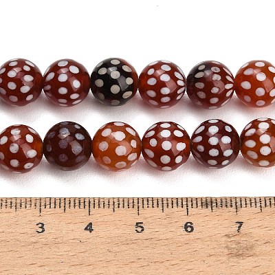 Tibetan Style dZi Beads Strands GG-NH0001-A01-10MM-1
