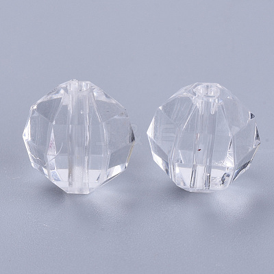 Transparent Acrylic Beads LS-TACR-Q256-8mm-V01-1