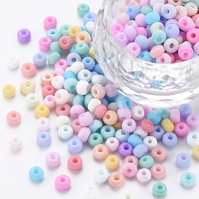 6/0 Glass Seed Beads SEED-T005-14-B13-1