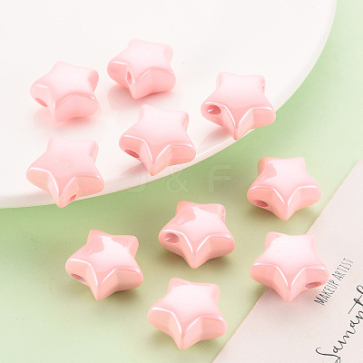 Opaque Acrylic Beads MACR-S372-02B-82-1