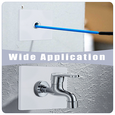 3Pcs ABS Plastic Air Conditioner Wall Hole Cover FIND-LP0003-19-1