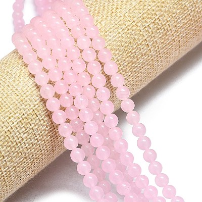 Natural Malaysia Jade Beads Strands G-L645-C01-4mm-22-1