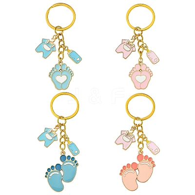 Alloy Enamel Keychain KEYC-YW00023-01-1