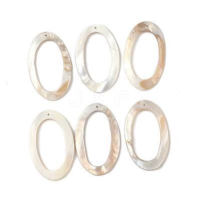 Natural Freshwater Shell Big Pendants SHEL-K006-62-1