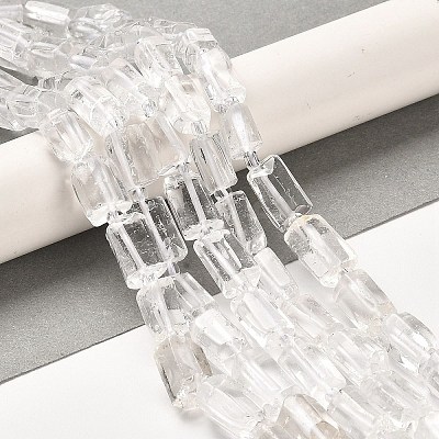 Natural Quartz Crystal Beads Strands G-N327-06-39-1