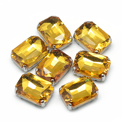 Sew on Rhinestone RGLA-T036-13x18mm-22-1