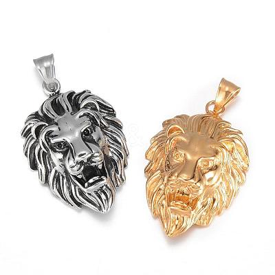 316 Surgical Stainless Steel Pendants STAS-P039-106-1