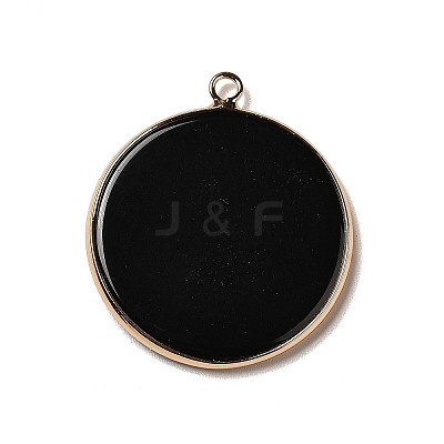 Natural Obsidian Pendants G-A213-01G-01-1