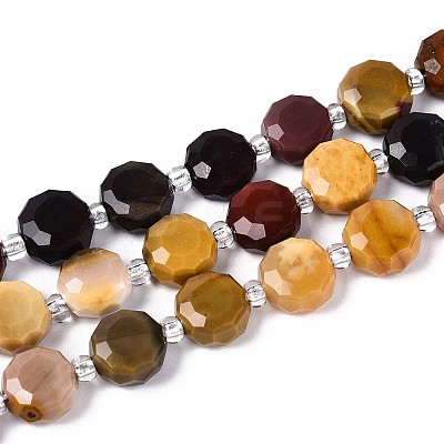Natural Mookaite Beads Strands G-B153-A19-1