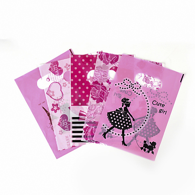 Printed Plastic Bags X-PE-T003-13x18cm-04-1