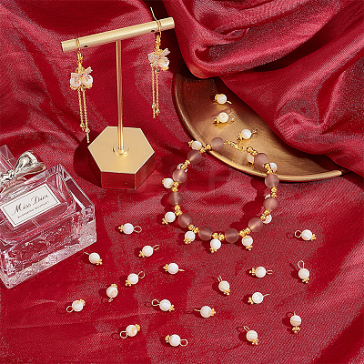 100Pcs Natural Freshwater Shell Charms FIND-AR0003-25-1