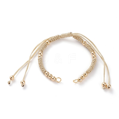 Adjustable Polyester Braided Cord Bracelet Making AJEW-JB00892-1