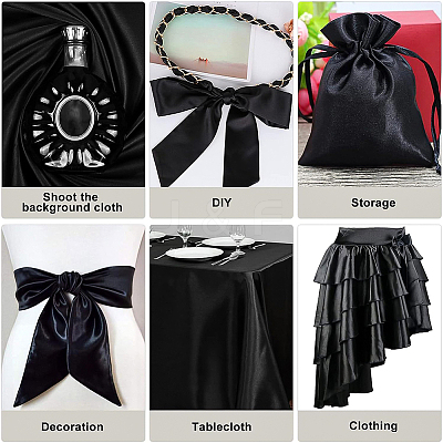 Polyester Grosgrain Fabric OCOR-WH0020-13A-1