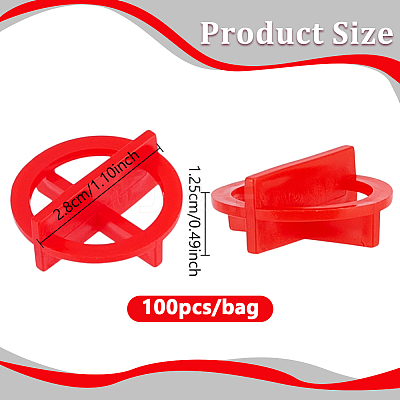 Removable Cross Tile Spacers LS-TOOL-WH0059-056A-1