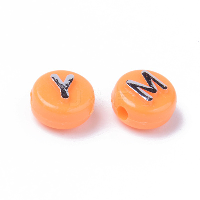 Opaque Acrylic Beads MACR-S273-49E-1