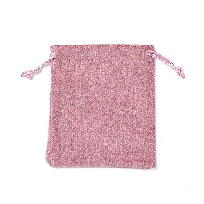 Velvet Jewelry Drawstring Storage Pouches ABAG-P013-02B-06-1
