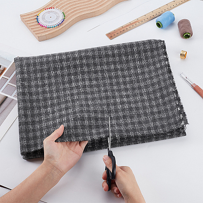 Woolen & Fibre Fabric DIY-WH0759-12B-1