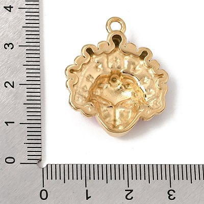 304 Stainless Steel Enamel Pendants SA-CBAA9A2-03G-03-1