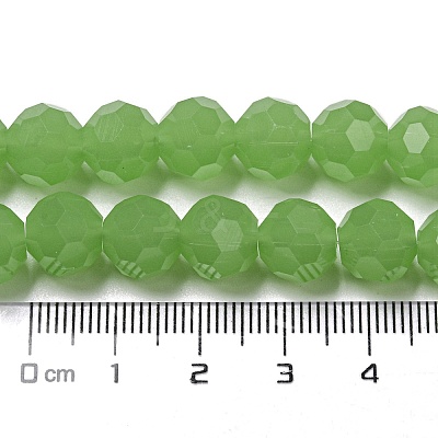 Imitation Jade Glass Beads Stands EGLA-A035-J10mm-D01-1