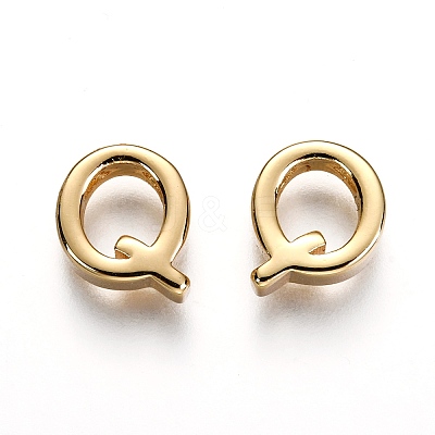 Brass Charms LS-ZIRC-I037-01Q-G-1