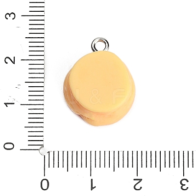 Resin with Alloy Pendants RE-CBA08CD-05A-1