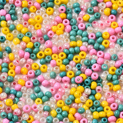 Glass Round Seed Beads SEED-S057-R-003-1