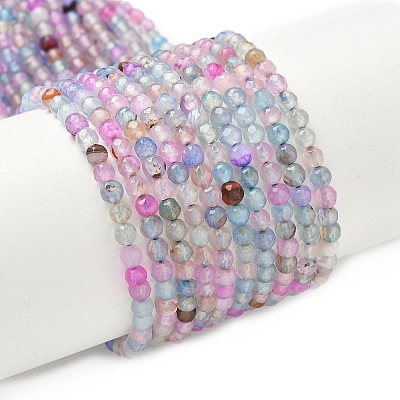 Natural Agate Beads Strands G-E469-12V-1