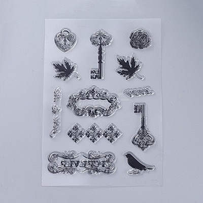 Silicone Stamps X-DIY-L036-C08-1