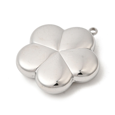 304 Stainless Steel Pendants STAS-B128-06P-01-1