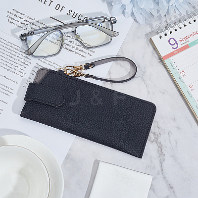 1Pc PU Leather Glasses Storage Bags AJEW-CN0005-76A-1