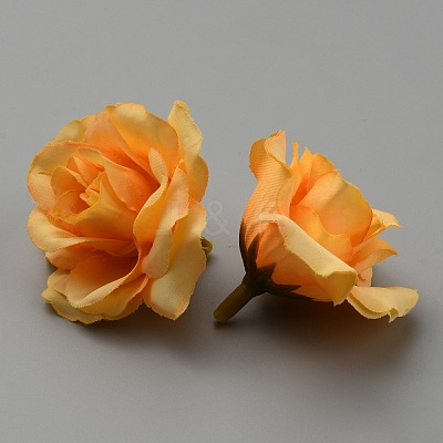 Cloth Imitation Rose Blossom AJEW-WH0083-22C-1