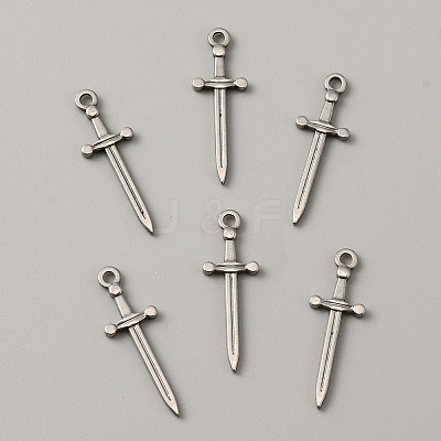 304 Stainless Steel Pendants FIND-WH0137-62B-1
