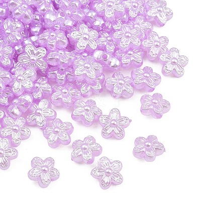 Imitation Pearl Acrylic Beads AC-CBAAA05-06B-1