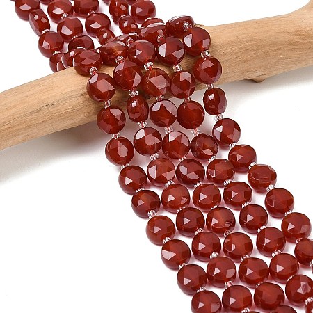 Natural Carnelian Beads Strands G-F812-C01-01-1
