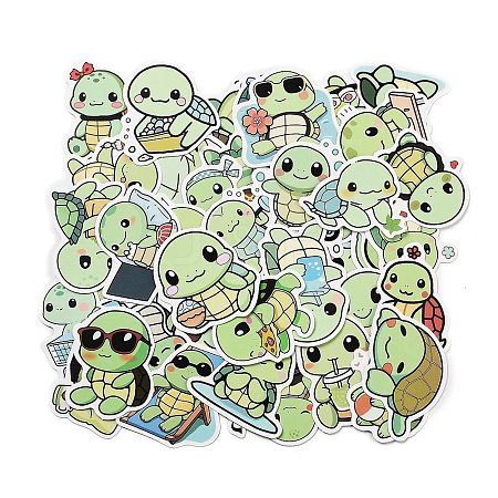 50Pcs Paper Stickers DIY-M055-09-1