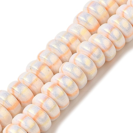 Handmade Polymer Clay Beads Strands CLAY-H006-03N-1