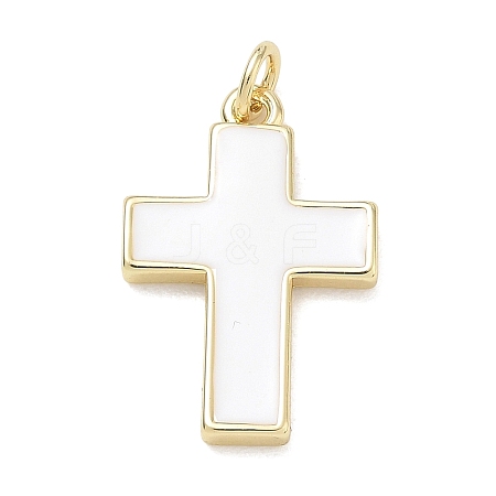 Rack Plating Brass Pendants KK-CBAB1AF-18C-G-1