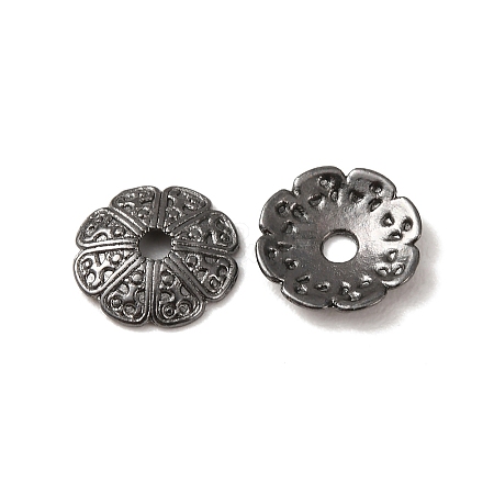 Tibetan Style Alloy Bead Caps K095C051-1