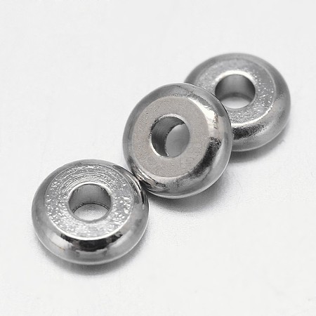 Eco-Friendly Brass Spacer Beads X-KK-L106C-01P-RS-1