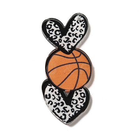 Acrylic Pendants OACR-H041-03B-1
