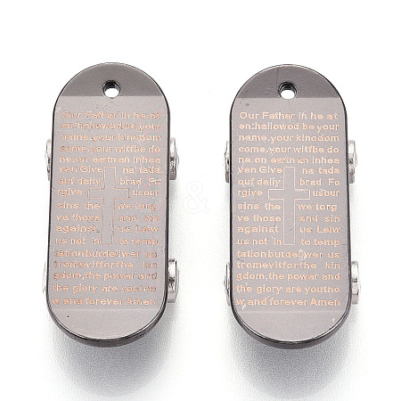 Alloy Pendants PALLOY-M206-14B-1