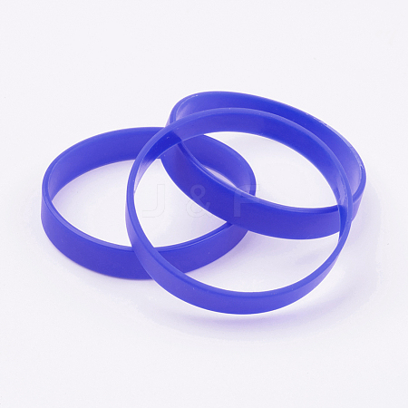 Silicone Wristbands Bracelets BJEW-J176-02-1