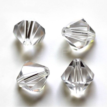 Imitation Austrian Crystal Beads SWAR-F022-5x5mm-001-1