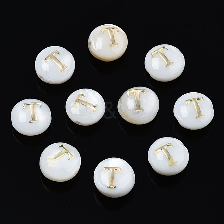 Natural Freshwater Shell Beads SHEL-S278-036T-1