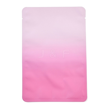 Two Tone Rectangle Plastic Zip Lock Gift Bags OPP-C003-01C-03-1