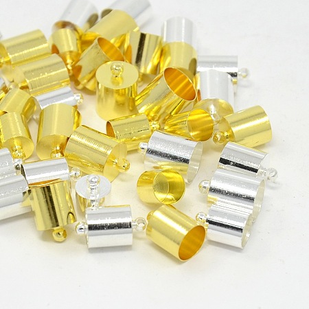 Brass Cord End Caps KK-X0071-1