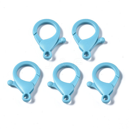 Plastic Lobster Claw Clasps X-KY-ZX002-13-B-1