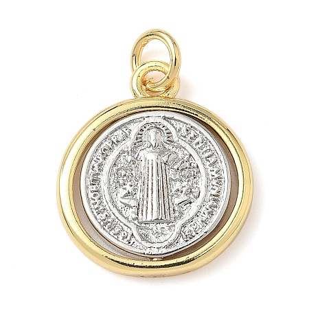 Brass Pendants KK-Q068-30G-1